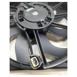 Engine AC Condenser Radiator Cooling Fan Assembly Compatible with Ford Focus 2012-2017 2.0L OEM# TYC622800 674-01053 622800