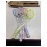 AboveGenius Badminton Rackets Set, Lightweight Badminton Set Includ 4/6 PCS Rackets, 6 Birdies, Outdoor Backyard Games, Racquets for Adults, Teens, Family Beginner