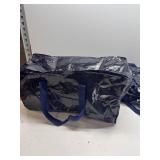 TICONN 6 Pack Extra Large Moving Bags Heavy Duty with Zippers & Carrying Handles, Durable Storage Bags Moving Boxes for Closet Organizers and Storage (6 Pack, Navy)