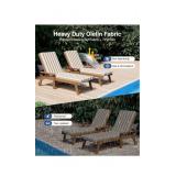 $160 Tan and Beige Patio seats 2 pk