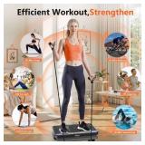 AXV Vibration Plate Fitness Platform Exercise Machine Vibrating Shaking Full Body Shaker Workout Vibrate Stand Shake Board Sport for Weight Loss Fat Burner for Gym Home Office