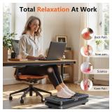 AXV Vibration Plate Fitness Platform Exercise Machine Vibrating Shaking Full Body Shaker Workout Vibrate Stand Shake Board Sport for Weight Loss Fat Burner for Gym Home Office