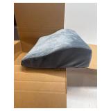 Lumbar Support Pillow for Recliner,Large Memory Foam Back Support Cushion for Sofa & Gaming Chair, Ergonomic Backrest Pillow for Elderly, Comfortable Couch Cushion with Machine Washable Cover,Gray