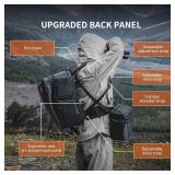$220 PGYTECH OneMo 2 25L-33L Camera Backpack with Shoulder Bag for Photographers, Waterproof Large Camera Bag for Canon/Nikon/Sony/dji Drone/Laptop/Tripod, Black