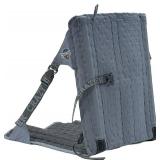 Crazy Creek HEX 2.0 Original Chair for Camping, Stadium Seating & More, Comfort on All Terrains, Adjustable Straps, Compact Design, Water-Resistant,Cobalt/Slate