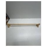 32.5 in. Long Montessori Pull Up Bar for Babies | Excercise Guide, Hand-Made, Assembled, Quality Wooden Toy Bar for Infants, Ballet Bar for Toddlers.