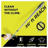 DOCA Telescoping Pole 5-12 Ft - Extension Pole for Cleaning, Feather Duster, Window Washing Kit, Paint Roller, Window Squeegee - High Reach Extendable Kit for Indoor & Outdoor - Pole Only