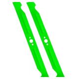 42" Deck Mower Blades Fit for EGO Power+ ZT4204L E6 Z42 Z6 Zero Turn Riding Mower Replaces OEM AB4200D 2 Pack
