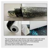 Gold Banana Leaf wall murals Peel and Stick self Adhesive Wallpaper for Bedroom Living Room - 58"x86"