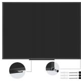 JILoffice Magnetic Chalkboard/Black Board 48 x 36 Inch, Black Aluminum Frame Board with Marker Tray for Office Home and School