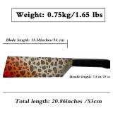 20" Japanese Anime Nanami Cosplay Props Metal Knife JJK Cleaver,for Cosplay,Collecting,Display,Gifting