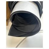 20" x 60" Neoprene Sponge Foam Sheet with Adhesive, 1/4" Thick Large Closed Cell Marine Foam Roll, Rubber Insulation Pad Water Resistant for Boats, RV , Gaskets, Anti Vibration DIY Craft