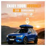 SYDSZ Cross Bar Roof Rack Fit for Volvo XC60 XC-60 Y20 UZ 2008-2026, Flush Side Rails, Heavy Duty Aluminum Roof Cross Bars Rooftop Luggage Rack, Ski Rack for Car Roof, Kayak Rack, Snowboard Rack