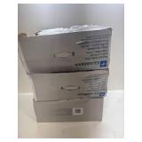 3 COUNT Medline 5" Elongated Raised Toilet Seat, with Lock and Removable Padded Arms- A Medical Seat for Seniors, Elderly, Adults, or Post-Surgery Recovery, 1 Ct.