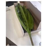 FOREST PRINCE 35" Ferns Artificial Bush Plants Large, 2 Artificial Boston Ferns with 39 Fronds for Outdoors Home Decor