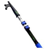 EVERSPROUT Telescoping Boat Hook | Floats, Scratch-Resistant, Sturdy Design | Durable & Lightweight, 3-Stage Anodized Aluminum Pole | Threaded End for Boating Accessories
