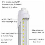 $220 10 Pack 5 ft T8 LED Tube Lights, R17d F60T12 Fluorescent Replacement, 57.8 in Actual Length, 45W 4500lm, 6500K Cool White, Type B Ballast Bypass Dual-Ended Power for Basement Shop Sign Lights