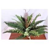 $122 Boston Fern Silk Arrangements Artificial Flowers