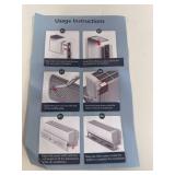 Adjustable AC Air Flow Deflector, Air Conditioner Deflector, Mini Split Vent Deflector, Anti-Direct Blowing Shield for Wall-Mounted Air Conditioners