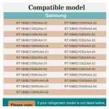 DA63-08645A Door Shelf Bin (OEM) Compatible with samsung RT18M6215SG, RT18M6215SR, etc, Part Number: PD00044855,4864777, AP6241328, PS12082570, EAP12082570,2pc