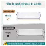 DA63-08645A Door Shelf Bin (OEM) Compatible with samsung RT18M6215SG, RT18M6215SR, etc, Part Number: PD00044855,4864777, AP6241328, PS12082570, EAP12082570,2pc