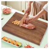 Kitchen Stove Top Cover Board, Wood Stovetop Cover Cutting Board, Noodle Board Burner Cover Chopping Board for Gas Stove and Electric Stove Counter Space, 30" x 22" x 2.5"