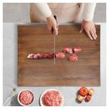 Kitchen Stove Top Cover Board, Wood Stovetop Cover Cutting Board, Noodle Board Burner Cover Chopping Board for Gas Stove and Electric Stove Counter Space, 30" x 22" x 2.5"