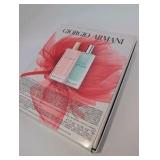Giorgio Armani two-piece travel spray gift set, 15ml bottles of My Way and Acqua di Gioia eau de parfum