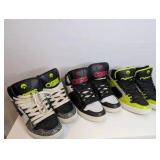 (3) Osiris Skating Shoes, Size 10.5|Pre-owned
