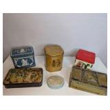 Collection of Various Vintage Tins,6