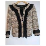 Emporio Armani jacket, beige and black, size 36