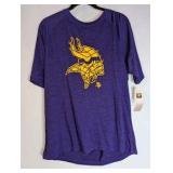 NWT NFL MN Vikings Active Shirt, Size L