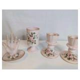 Vintage Rose Lefton China Set