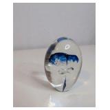 Art glass paperweight, signed Pfeiffer