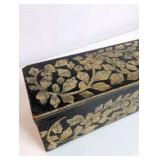 Vintage Wooden Trinket Box, Made in India