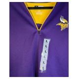 NWT NFL Team Apparel Minnesota Vikings pullover, Size L
