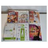 Lot of 16 Nintendo Wii Games, various conditions,all work