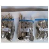 ~200 piece Vintage Silver Plate Silverware Lot| Rogers, Royal Saxon, International Silver, Oneida