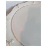 Juliska Berry & Thread whitewash ceramic cake stand