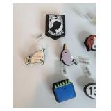 Croc charm lot of 9
