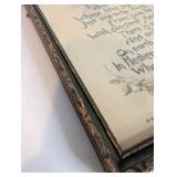 Framed antique Reinthal & Newman lithograph print titled "Mother, #125