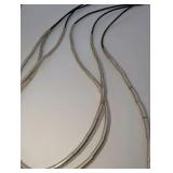 Vintage Silpada liquid sterling silver necklace and bracelet set