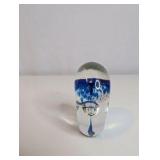 Art glass paperweight, signed Pfeiffer