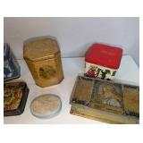 Collection of Various Vintage Tins,6
