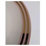 5 Pink with Gold Rim Fishs Eddy,West Elm collab Plates
