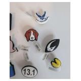 Croc charm lot of 9