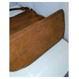 Vintage brown suede Dooney & Bourke hobo bag