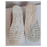 Hey Dude Wendy Patriotic Star Spangled slip-on shoes, size 10