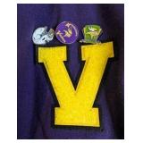 NFL MN Vikings Varsity Jacket, Size XL