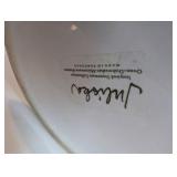 Juliska Berry & Thread whitewash ceramic cake stand